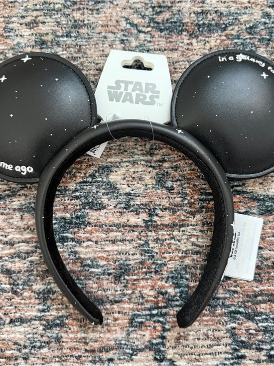 Disney Accessories - Star Wars Black Galaxy Mickey Ear Headband